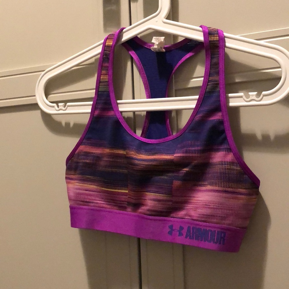 Under Armour sports bra youth size large